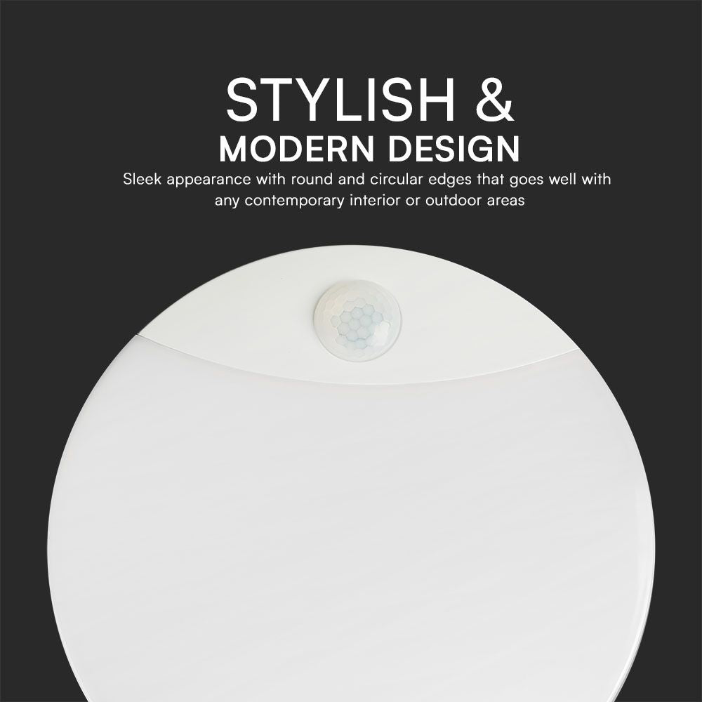 15W Plafon LED z czujnikiem PIR / Chip SAMSUNG / Barwa:3w1