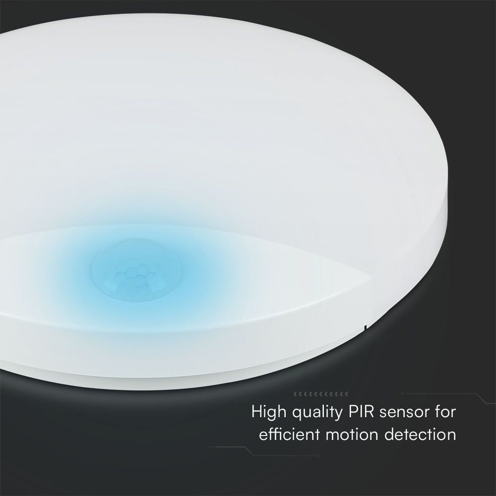 15W Plafon LED z czujnikiem PIR / Chip SAMSUNG / Barwa:3w1