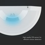 12W Kinkiet LED z czujnikiem PIR / Chip SAMSUNG / Barwa:4000K