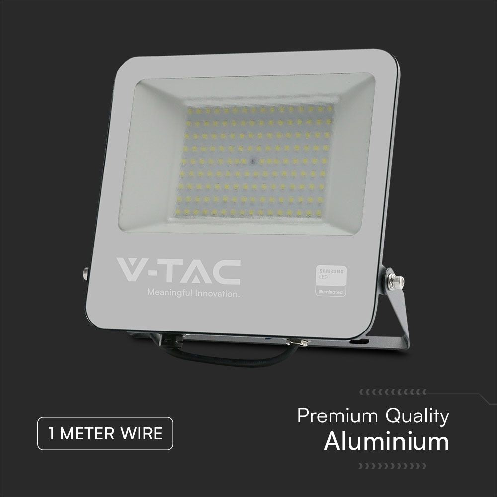 100W Naświetlacz LED / Chip SAMSUNG / Barwa:4000K / Obudowa: Czarna / Skuteczność 87lm/W