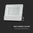 200W Naświetlacz LED / Chip SAMSUNG / Barwa:6500K / Obudowa: Czarna / Skuteczność 87lm/W