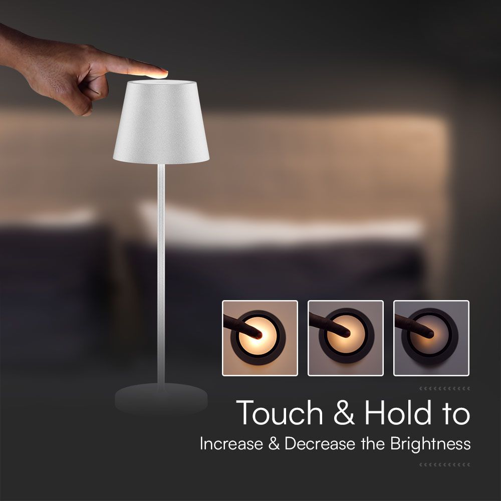 1.5W Lampka nocna LED / Barwa:3000K / Obudowa: Biała