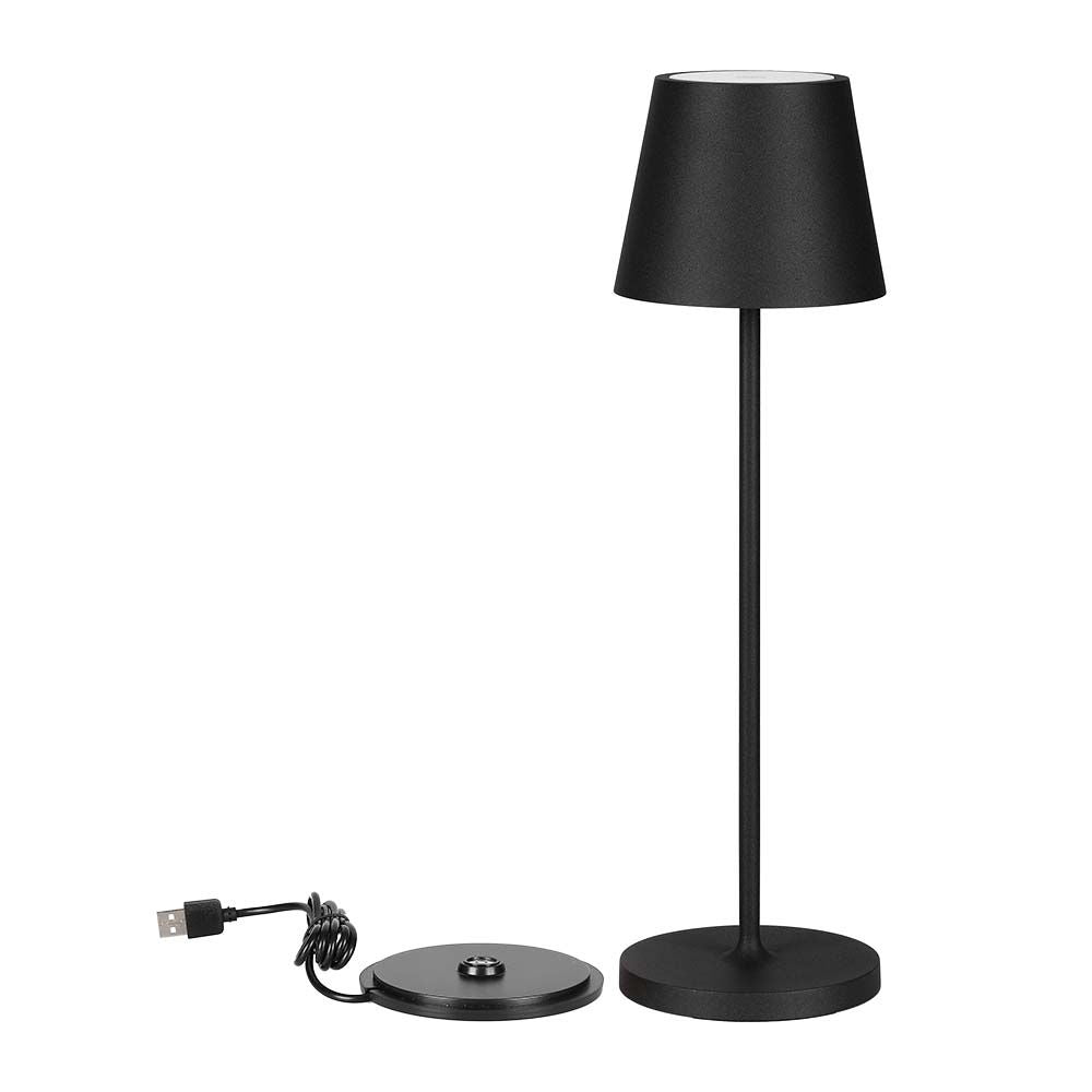 1.5W Lampka nocna LED / Barwa:3000K / Obudowa: Czarny