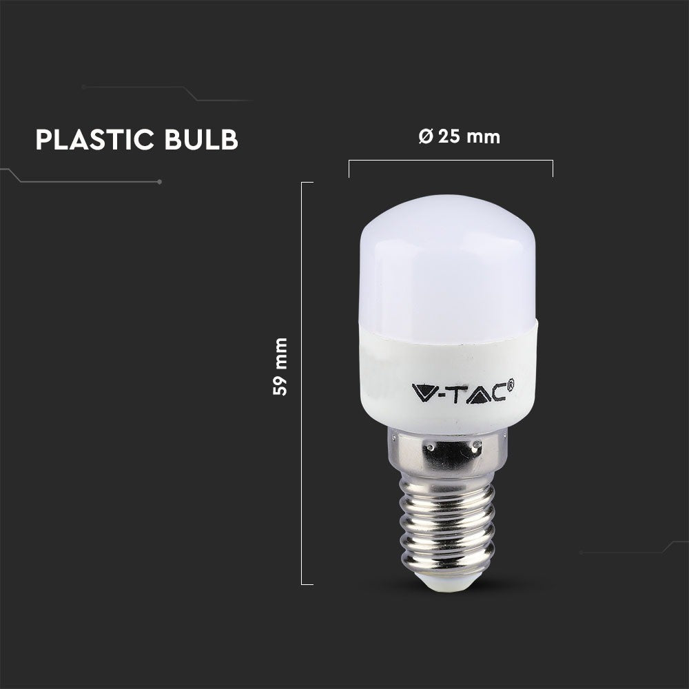 2W ST26 Żarówka LED / Chip SAMSUNG / Barwa:3000K / Trzonek:E14