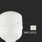 30W T100 Uliczna Żarówka LED / Barwa:6500K / Trzonek:E27/E40