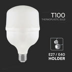 30W T100 Uliczna Żarówka LED / Barwa:6500K / Trzonek:E27/E40