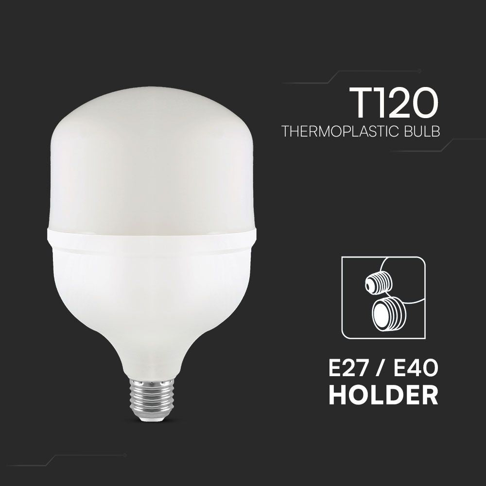 40W T120 Uliczna Żarówka LED / Barwa:4000K / Trzonek:E27/E40