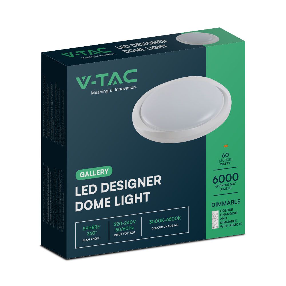 30W/60W/30W Plafon LED / Ściemniany / Sterowanie: Pilot