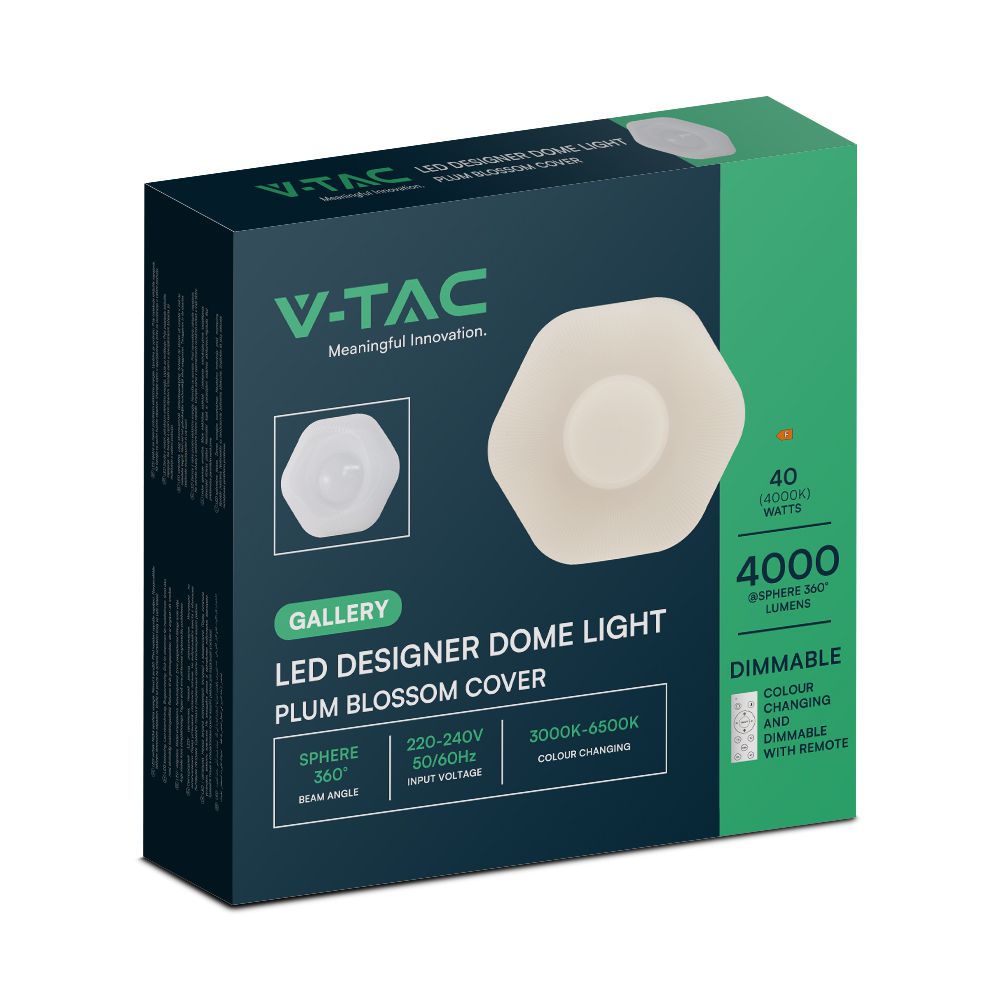 20W/40W/20W Plafon LED / Ściemniany / Sterowanie: Pilot