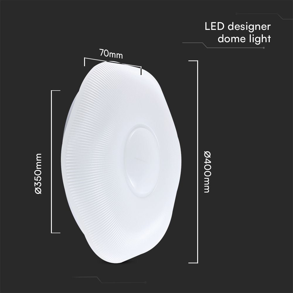 20W/40W/20W Plafon LED / Ściemniany / Sterowanie: Pilot