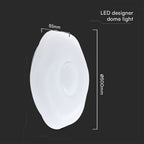 30W/60W/30WPlafon LED / Ściemniany / Sterowanie: Pilot