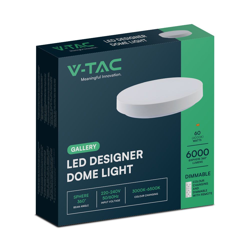 30W/60W/30WPlafon LED / Ściemniany / Sterowanie: Pilot