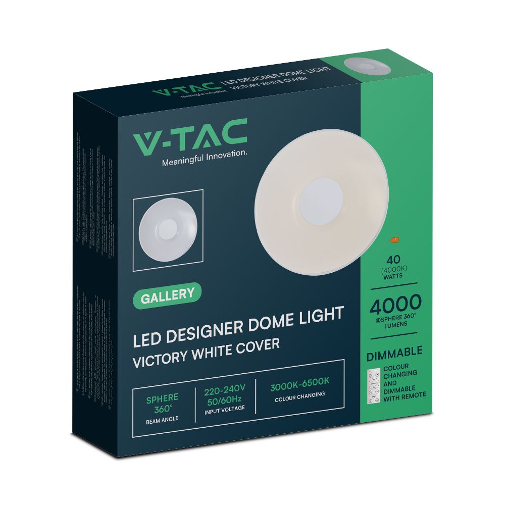 20W/40W/20W Plafon LED / Ściemniany / Sterowanie: Pilot