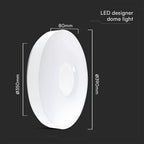 20W/40W/20W Plafon LED / Ściemniany / Sterowanie: Pilot