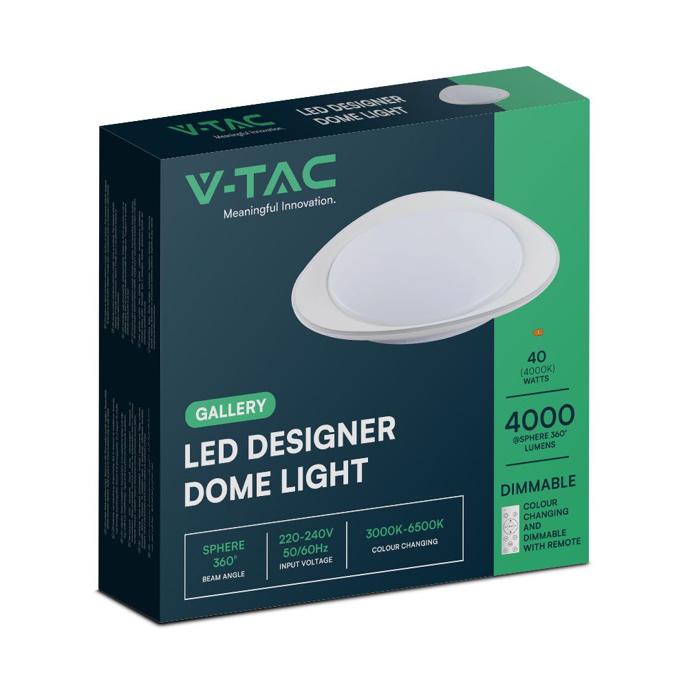 20W/40W/20W Plafon LED / Ściemniany / Sterowanie: Pilot