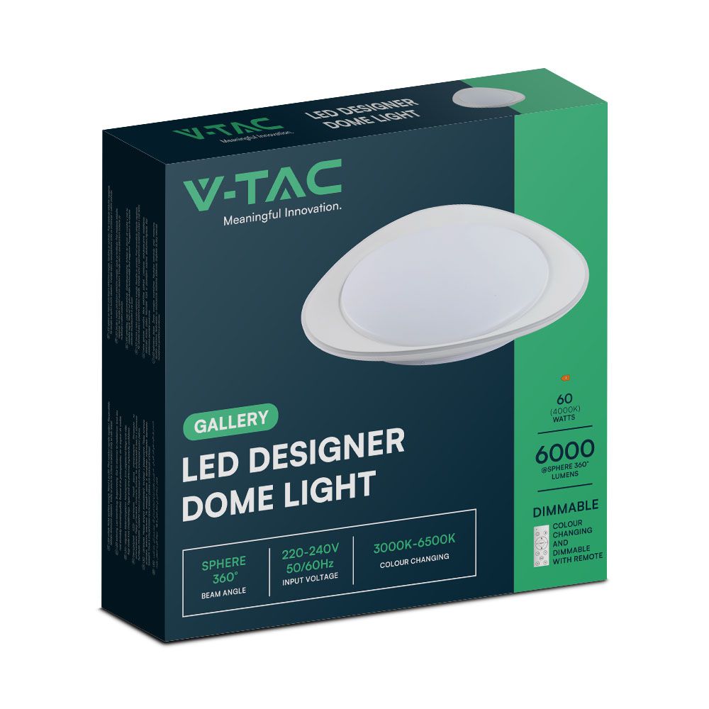 30W/60W/30W Plafon LED / Ściemniany / Sterowanie: Pilot