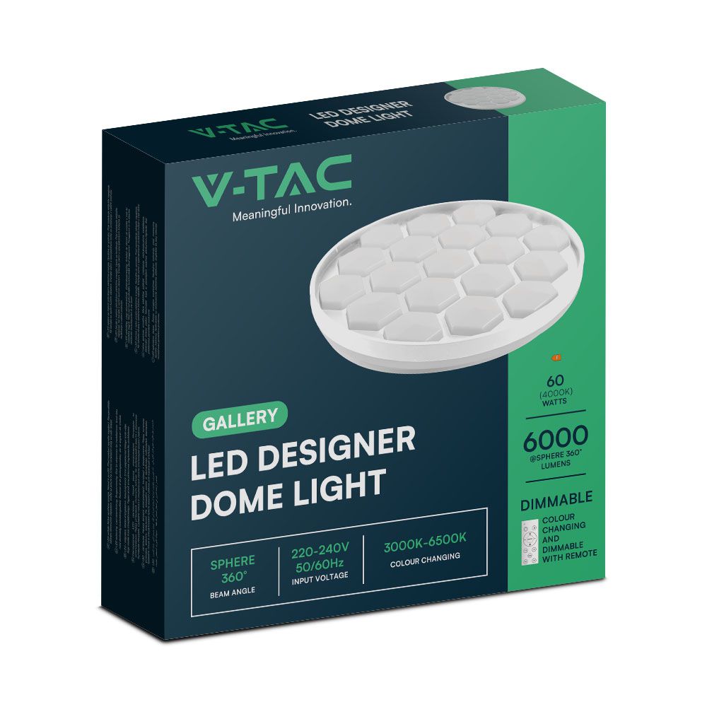 30W/60W/30WPlafon LED / Ściemniany / Sterowanie: Pilot
