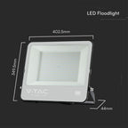 200W Naświetlacz LED / Chip SAMSUNG / Barwa:4000K / Obudowa: Czarna / Skuteczność 87lm/W