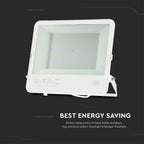 200W Naświetlacz LED / Chip SAMSUNG / Barwa:4000K / Obudowa: Biała / Skuteczność 87lm/W