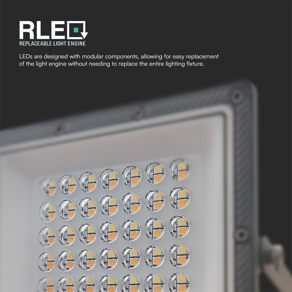 30W Naświetlacz LED SMD / Barwa:3w1 / Obudowa: Szara / Skuteczność 80lm/W