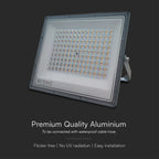 100W Naświetlacz LED SMD / Barwa:3w1 / Obudowa: Szara / Skuteczność 80lm/W