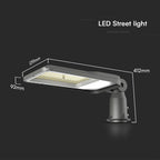 50W Lampa uliczna LED z regulowanym uchwytem Seria-ST / Chip SAMSUNG / Barwa:6500K / Obudowa: Szara