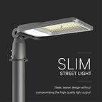 50W Lampa uliczna LED z regulowanym uchwytem Seria-ST / Chip SAMSUNG / Barwa:4000K / Obudowa: Szara