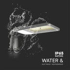 50W Lampa uliczna LED z regulowanym uchwytem Seria-ST / Chip SAMSUNG / Barwa:6500K / Obudowa: Szara