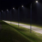 100W Lampa uliczna LED z regulowanym uchwytem Seria-ST / Chip SAMSUNG / Barwa:4000K / Obudowa: Szara
