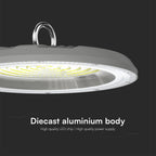 100W Oprawa Highbay LED / Barwa:3w1 / Obudowa: Szara / Skuteczność 80lm/W