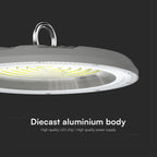 150W Oprawa Highbay LED / Barwa:3w1 / Obudowa: Szara / Skuteczność 80lm/W