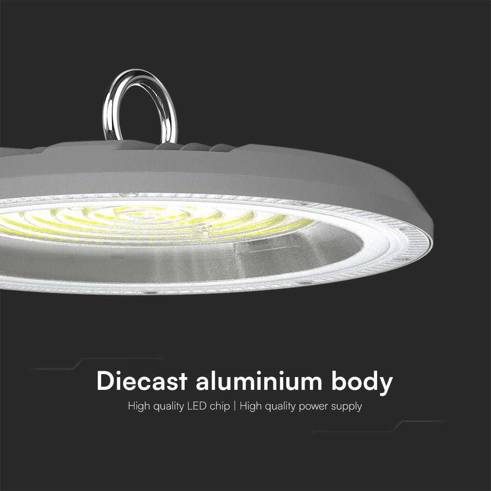 150W Oprawa Highbay LED / Barwa:3w1 / Obudowa: Szara / Skuteczność 80lm/W