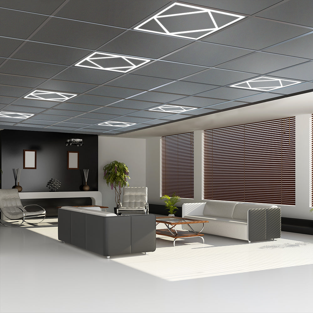 60W Panel LED Ramowy diament 600x600mm / Barwa: 6500K / Opakowanie: 6szt.