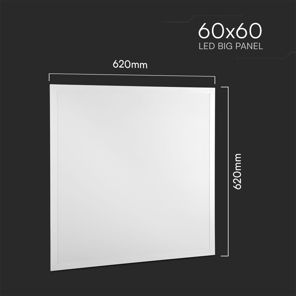 36W Panel LED 620x620mm / Barwa:4000K / UGR19 / Opakowanie: 6szt.