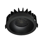 12W Oprawa wpuszczana / Chip BRIDGELUX / Barwa:3w1 / Obudowa: Czarna