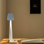 3W Lampka nocna LED zasilana bateryjnie/ Ściemnianie przez dotyk / Bateria 1800mAh / Barwa:3w1 / Obudowa: Biała