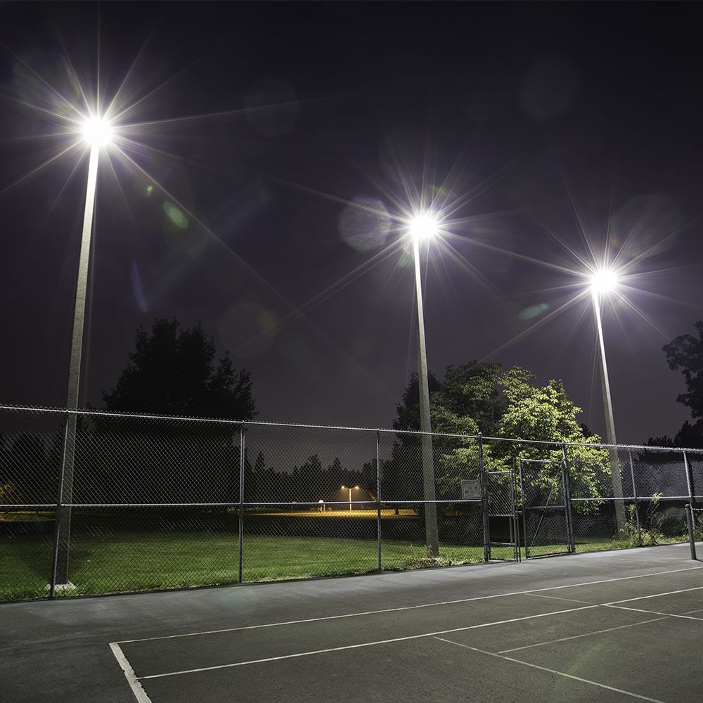 50W Naświetlacz LED / Chip Samsung / Przewód: 1m / Barwa: 6500K / Obudowa: Biała / Skuteczność 80lm/w