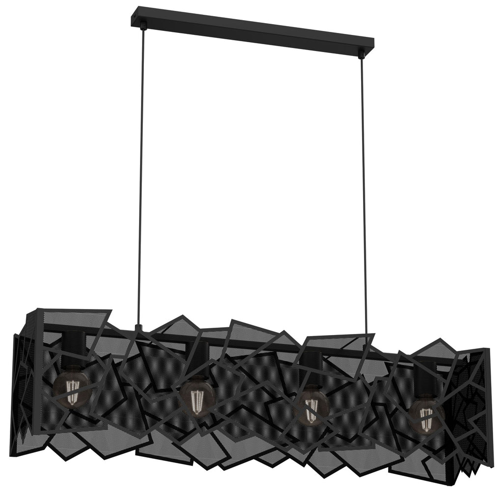 żyrandol Camo black 4xE27