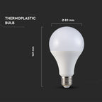 20W A80 Żarówka LED / Chip SAMSUNG / Barwa:4000K / Trzonek:E27