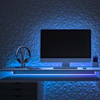 10.5W Taśma LED / Barwa:Niebieski / Zasilanie: 230V / IP65 / Rolka:10m