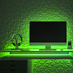 10.5W Taśma LED / Barwa:Zielony / Zasilanie: 230V / IP65 / Rolka:10m