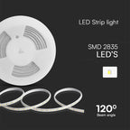 10.5W Taśma LED / Barwa:4000K / Zasilanie: 230V / IP65 / Rolka:10m