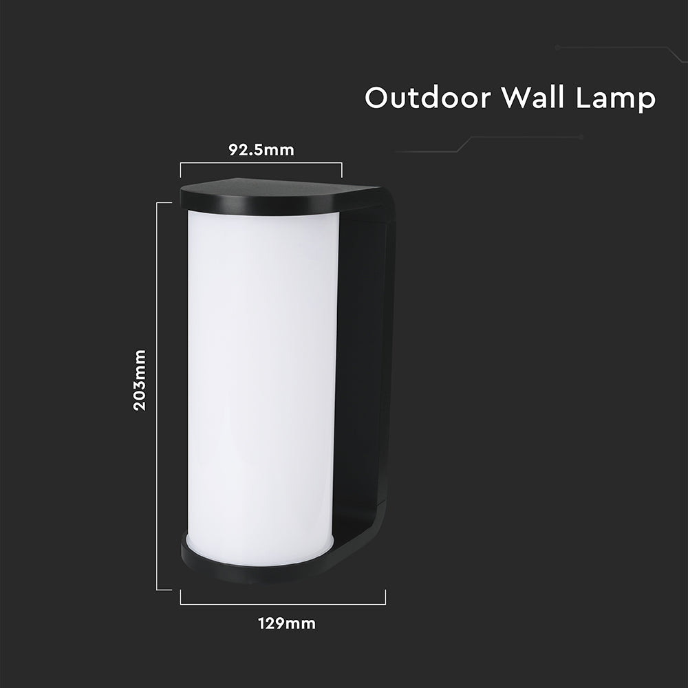 12W Kinkiet Ścienny LED / Barwa:3w1 / Czarny