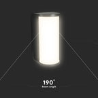 12W Kinkiet Ścienny LED / Barwa:3w1 / Czarny