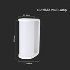 12W Kinkiet Ścienny LED / Barwa:3w1 / Biały