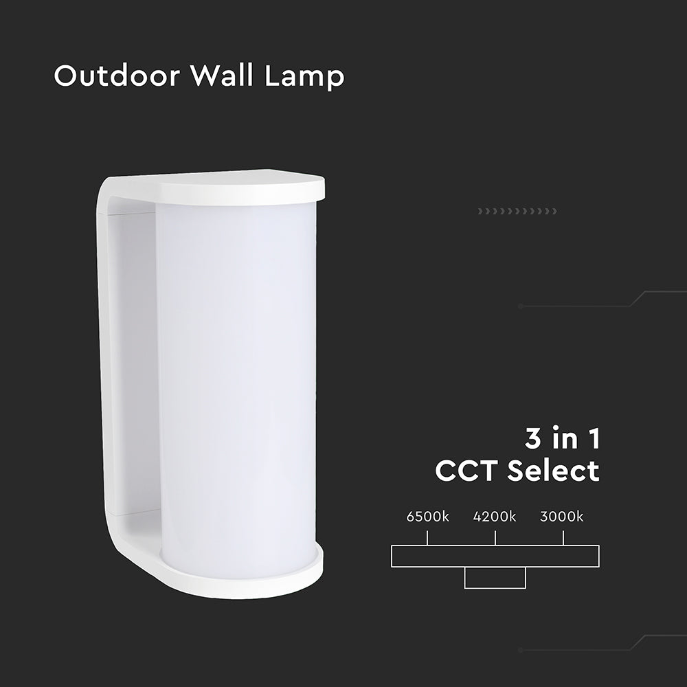 12W Kinkiet Ścienny LED / Barwa:3w1 / Biały