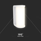 12W Kinkiet Ścienny LED / Barwa:3w1 / Biały