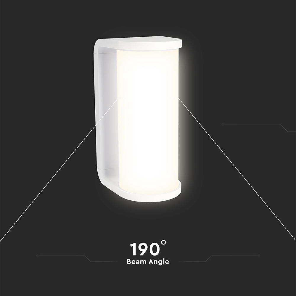 12W Kinkiet Ścienny LED / Barwa:3w1 / Biały