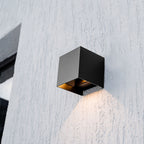 9W Solarna Lampa Ścienna z czujnikiem ruchu / Barwa: 3w1 / Obudowa: Czarna / IP65