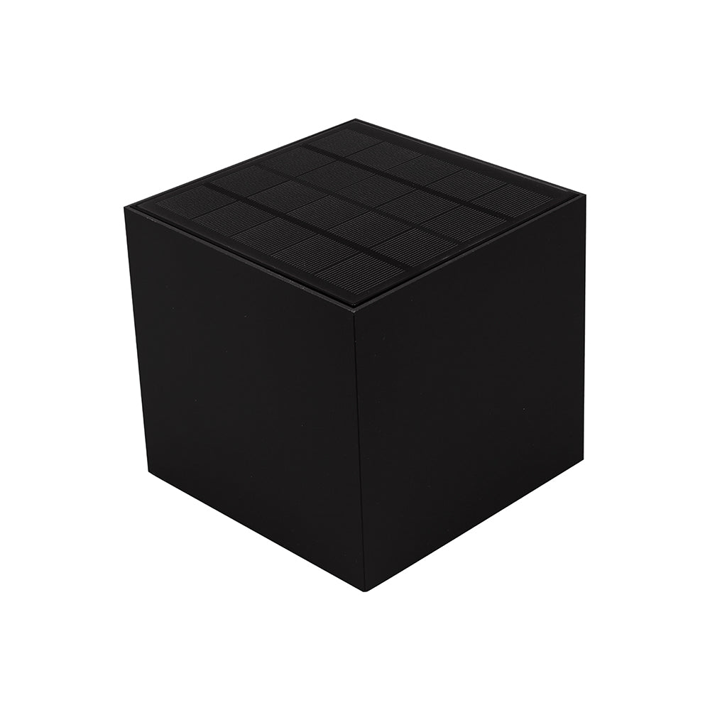 9W Solarna Lampa Ścienna z czujnikiem ruchu / Barwa: 3w1 / Obudowa: Czarna / IP65
